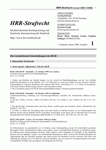 Titelbild Ausgabe 1/2000