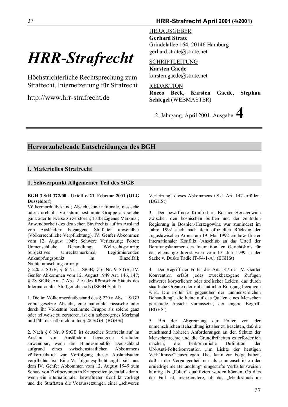 Titelbild Ausgabe 01-04