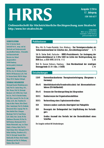 Titelbild Ausgabe 2/2016