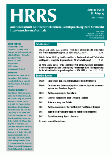 Titelbild Ausgabe 2/2023