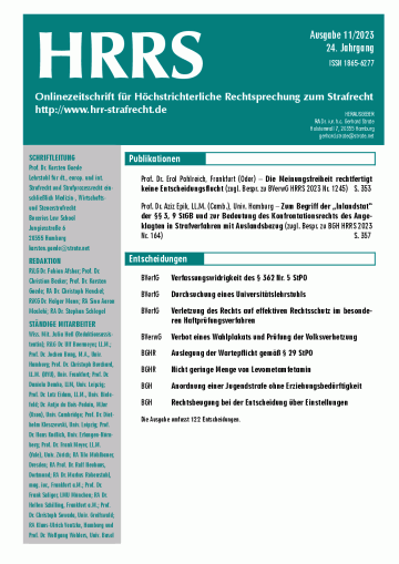 Titelbild Ausgabe 11/2023
